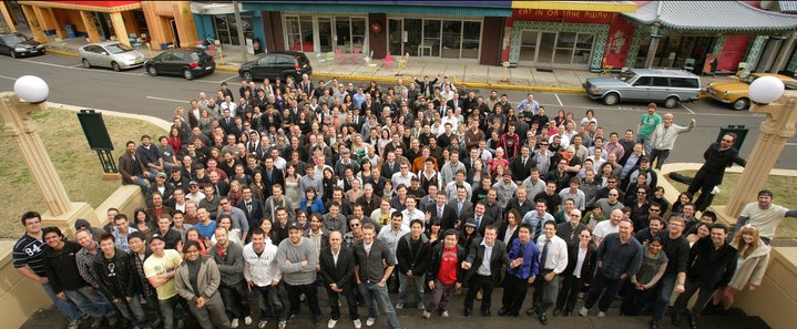 Global team leadership visual