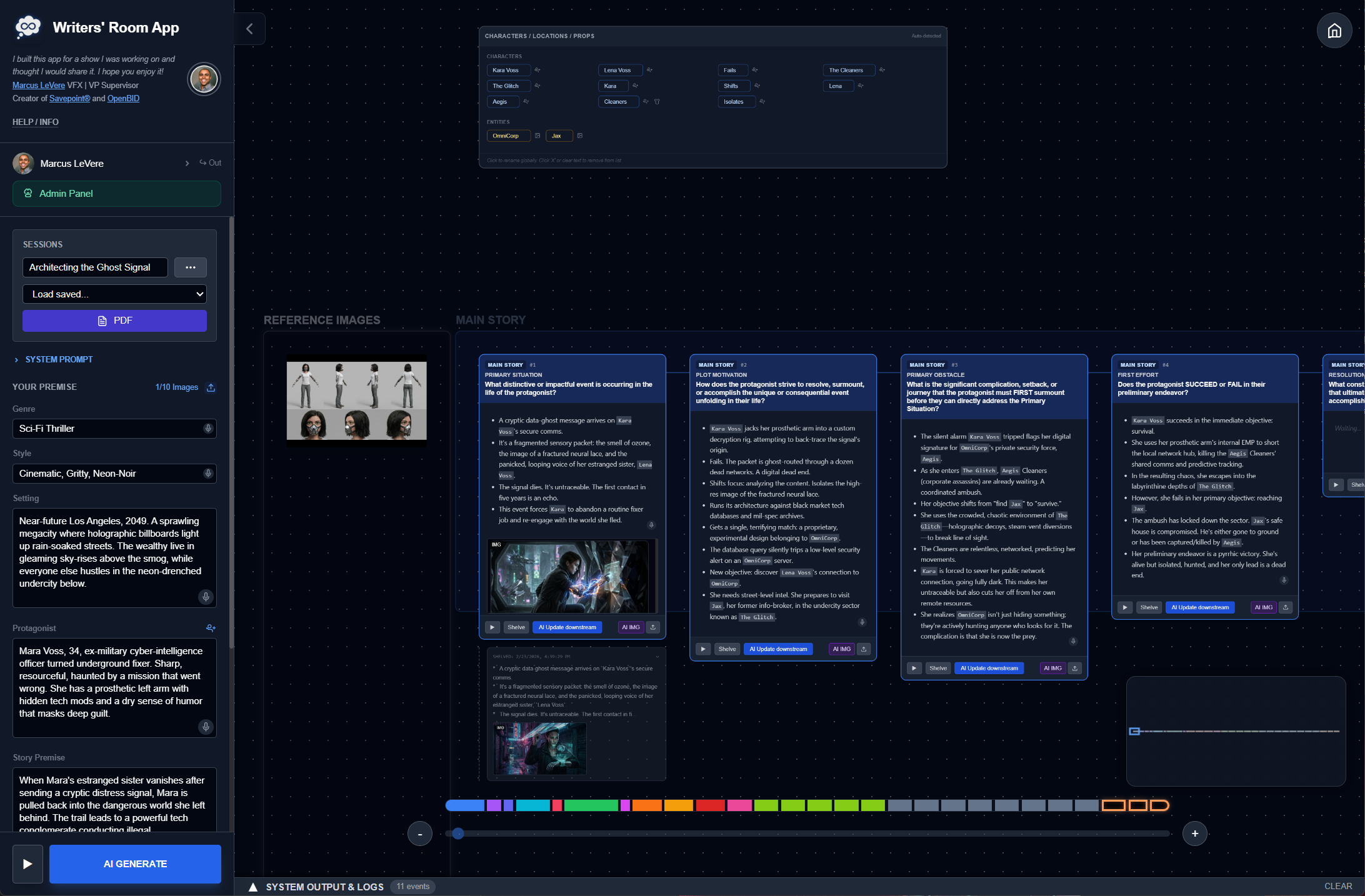 Development support visual